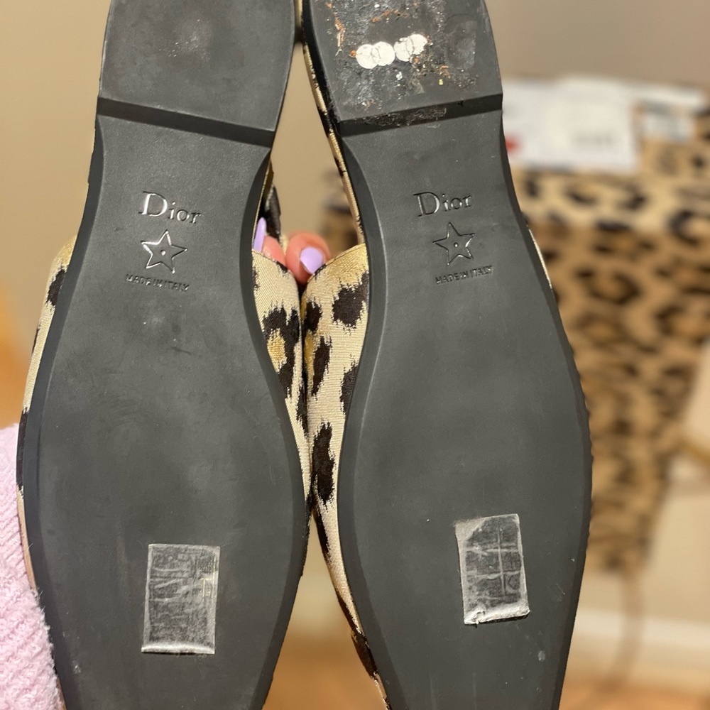 Dior Mizza sling back flats - Picture 3 of 4